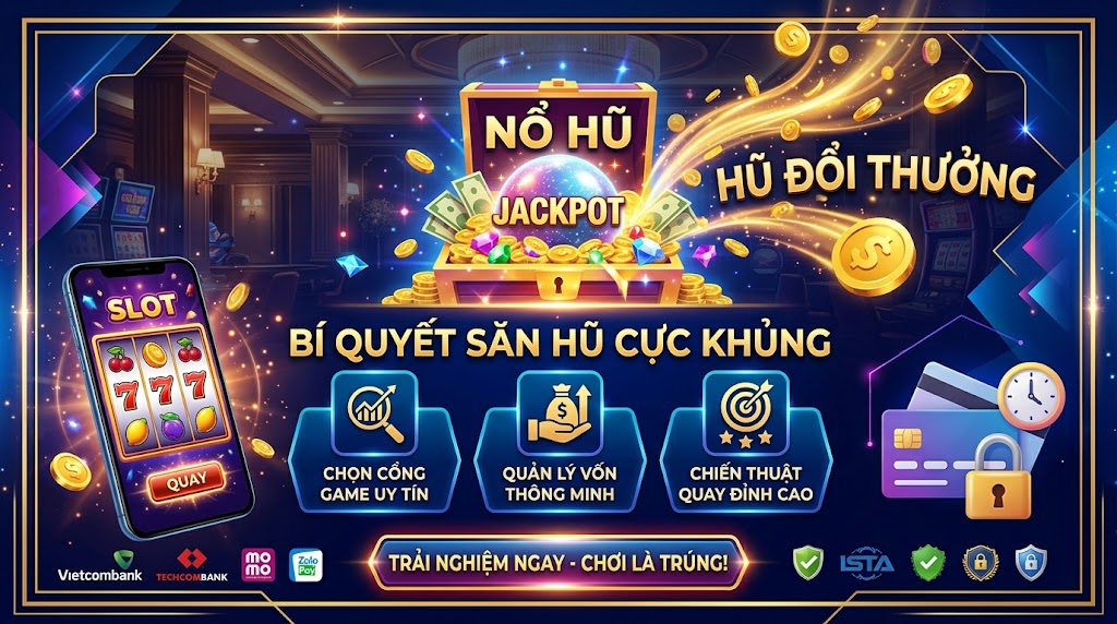 Bí quyết săn hũ đổi thưởng cực khủng tại các cổng game Nổ Hũ uy tín