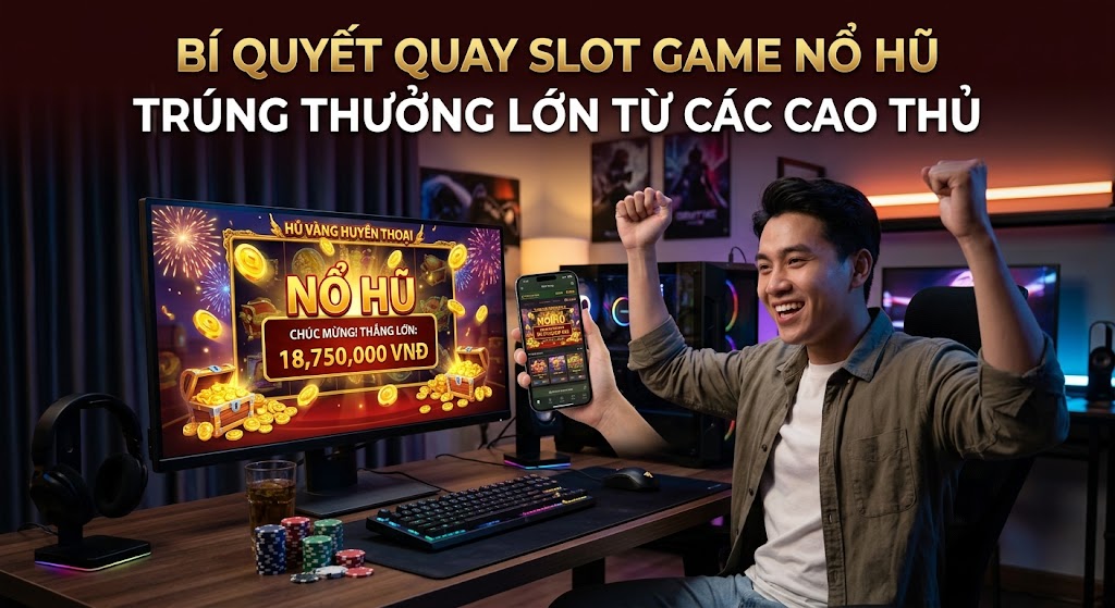 Bí quyết quay Slot Game nổ hũ trúng thưởng lớn từ các cao thủ
